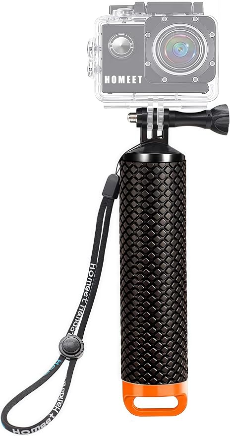 Handler Floating Hand Grip, Underwater Hand Stick Monopod Pole Compatible by Homeet