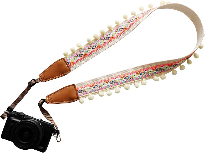 Original Design Personalized Adjustable Camera Strap Super Colorful & Cute by Unknown
