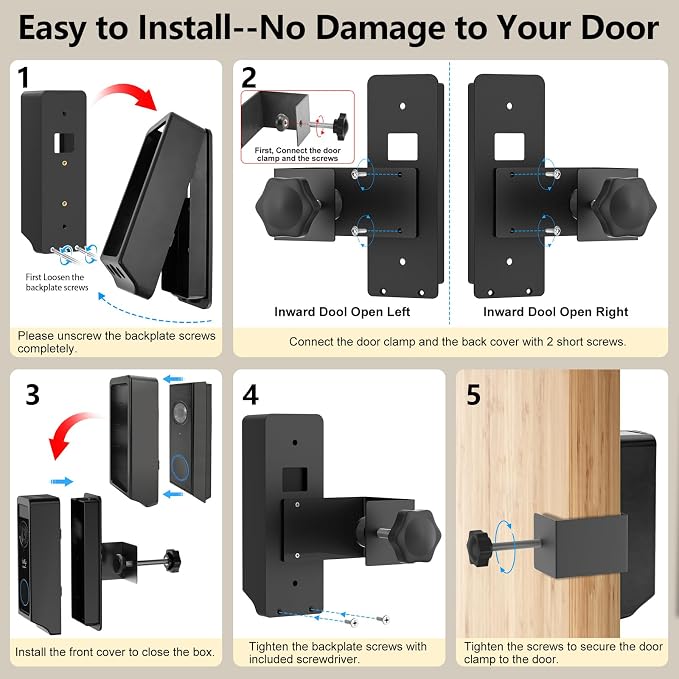 Anti-Theft Video Doorbell Mount - Image 7
