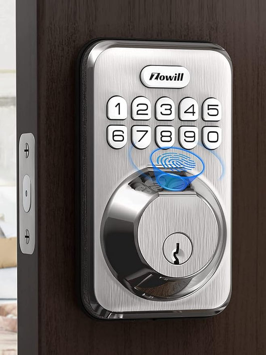Fingerprint Door Lock, Zowill Keyless Entry Lock Keypad Deadbolt by Zowill