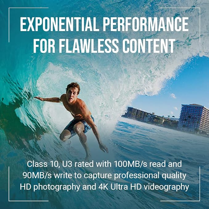 PNY 128GB PRO Elite Class 10 U3 V30 microSDXC Flash Memory Card - Image 3