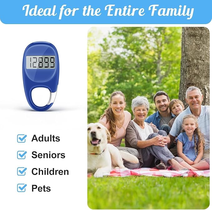 Simple Pedometer for Walking, Accurate Step Tracker - Image 4