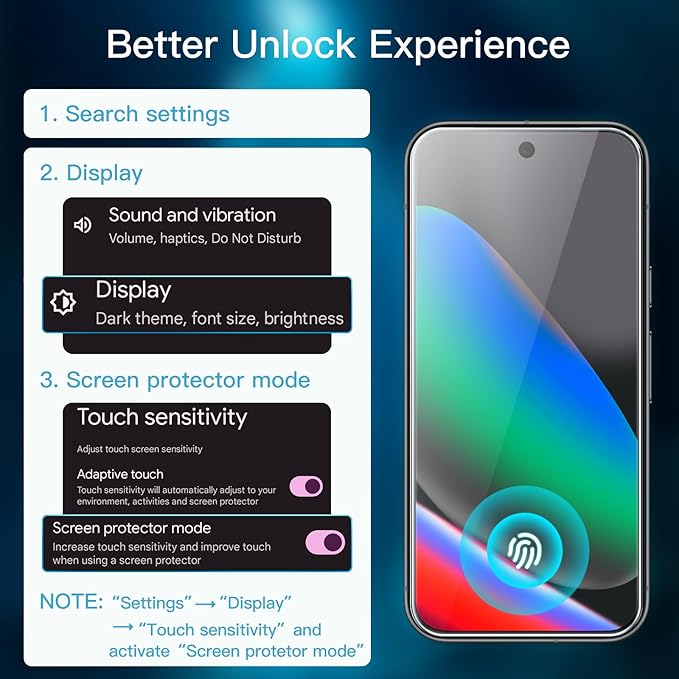 JETech Screen Protector for Google Pixel 10 - Image 3