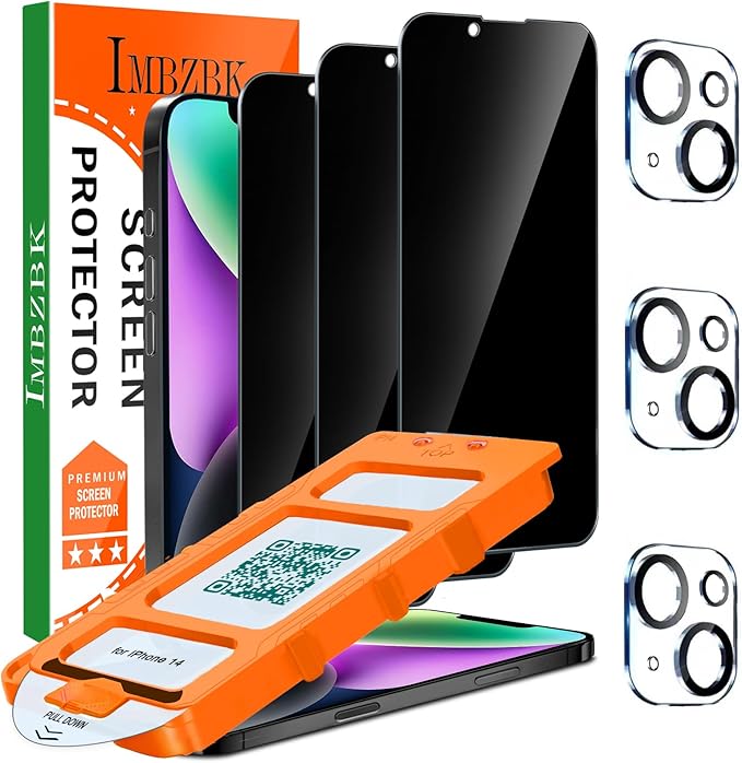 IMBZBK 3 Pack Privacy Screen Protector by IMBZBK