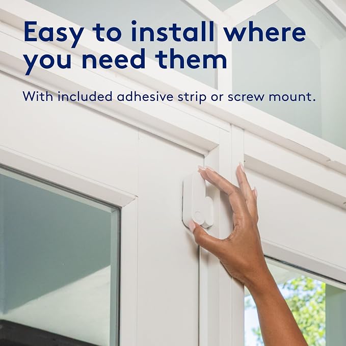 ADT Blu Door/Window Sensor 4-Pack, DIY Smart Home Security, Wireless Door and - Image 4