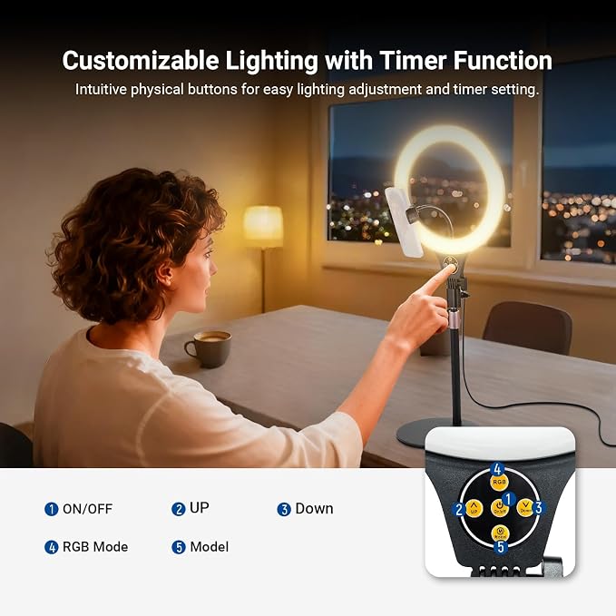 NEEWER ENTRY LEVEL VERSION N37 10.5" RGB Ring Light - Image 6