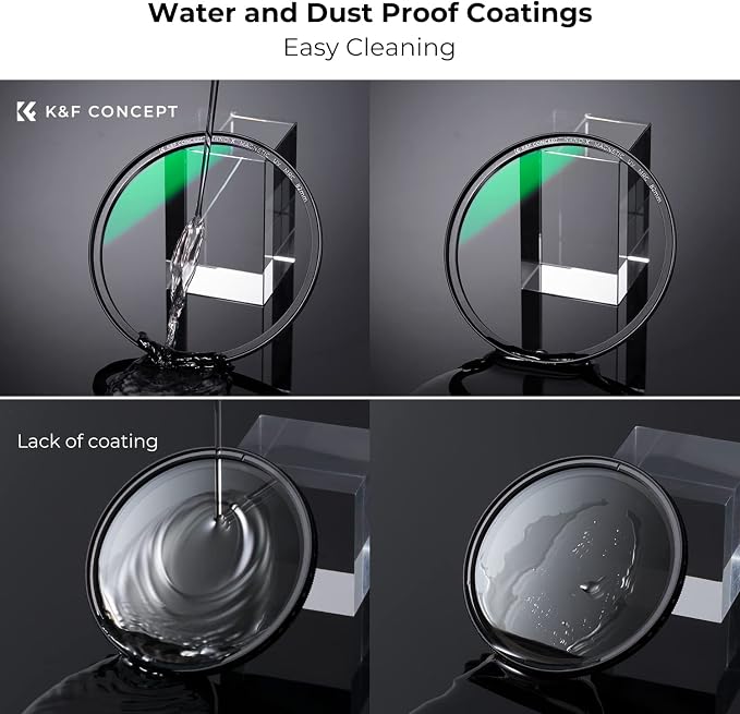 K&F CONCEPT 52mm Magnetic MC UV Lens Protection Filter + Lens Filter Cap - Image 7