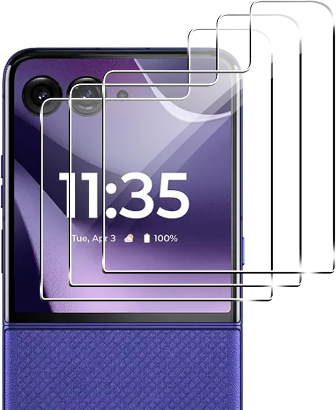 for Motorola Moto Razr Ultra 2025/2026 Screen Protector Ultra HD Tempered Glass by Suttkue