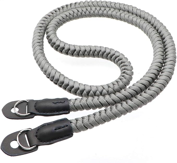 Paracord Woven Camera Neck Shoulder Strap Belt Hand Compatible - Image 3
