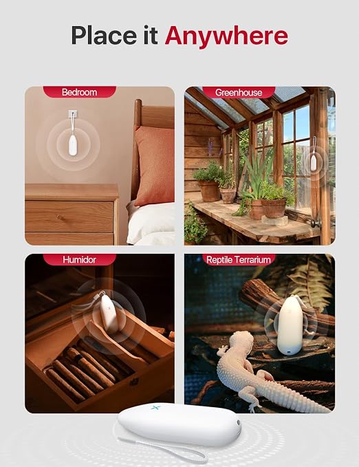 X-Sense Indoor WiFi Thermometer Hygrometer, Room Thermometer - Image 7