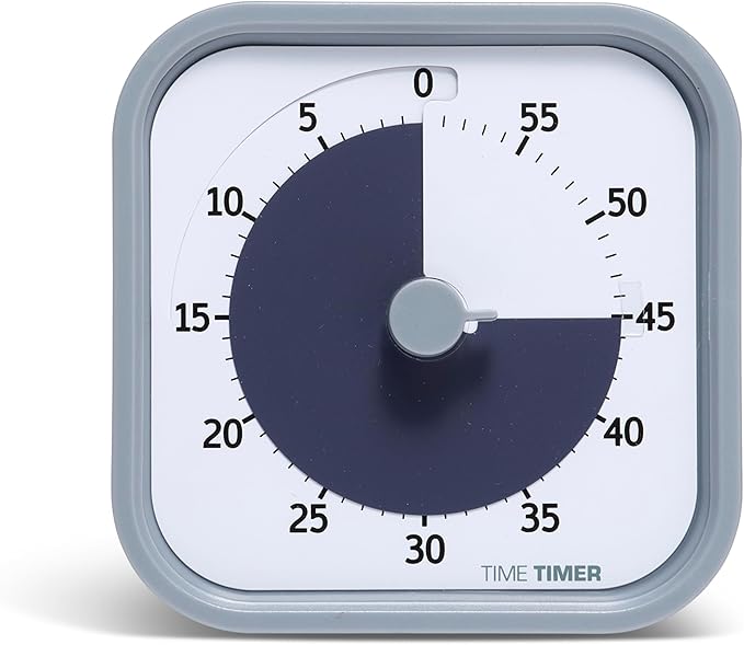 Time Timer MOD 60-Minute Visual Timer, Home Edition, Silent Operation, Study by TimeTimer