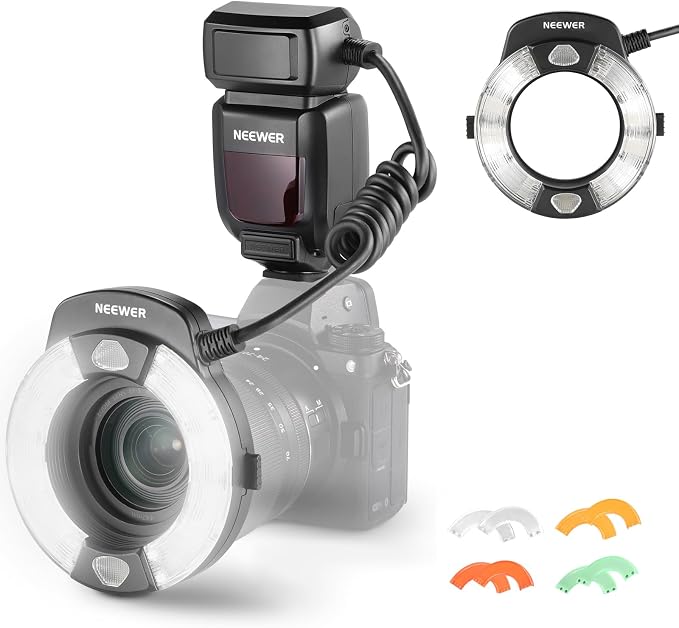 NEEWER RF1-N Marco Ring Flash Light Compatible by Neewer