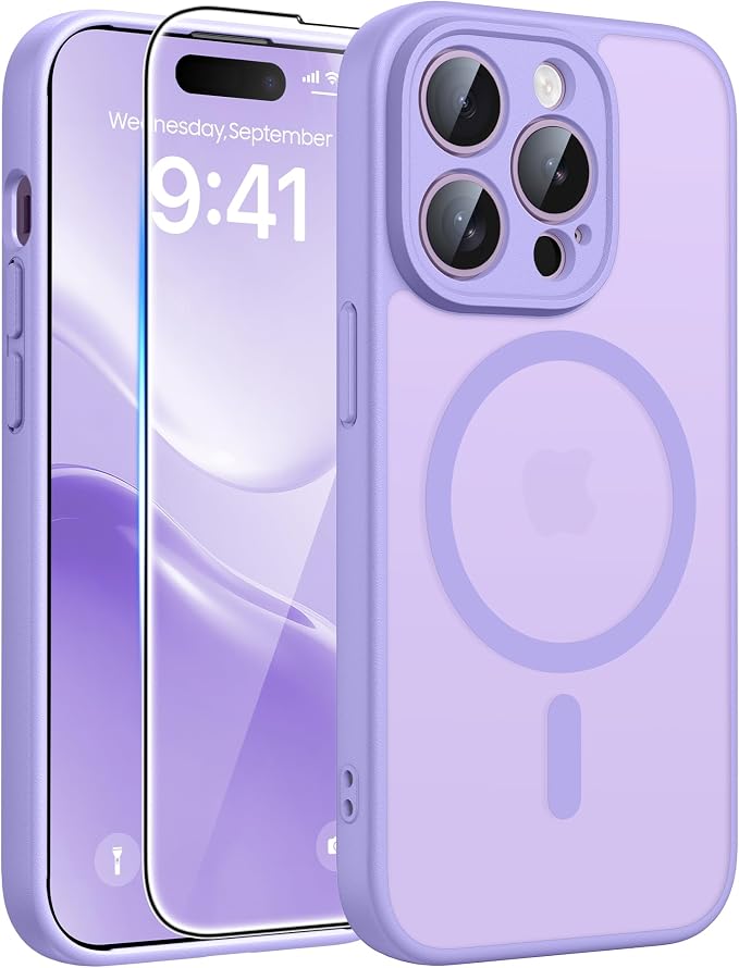 FNTCASE for iPhone 14 Pro Case: Translucent Matte Cases by FNTCASE