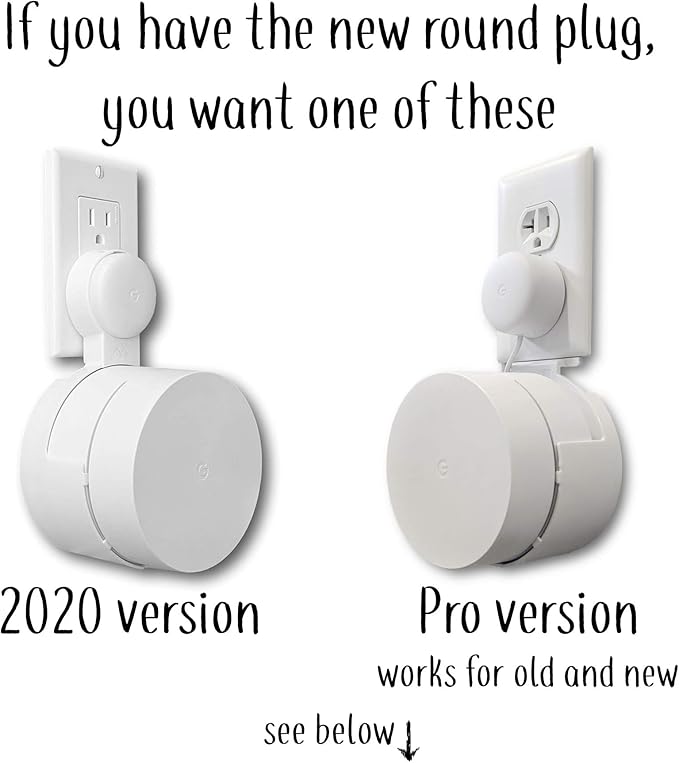 Google WiFi Outlet Holder Mount Stand: No Messy Screws! - Image 3