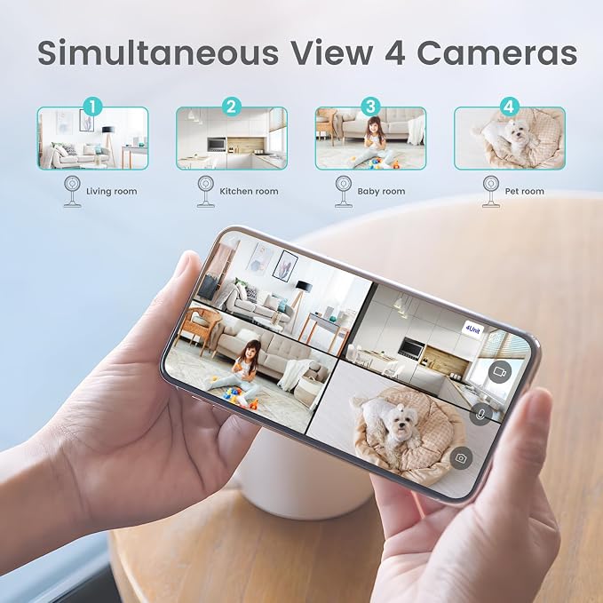 litokam Indoor Camera, Cameras for Home Security - Image 9