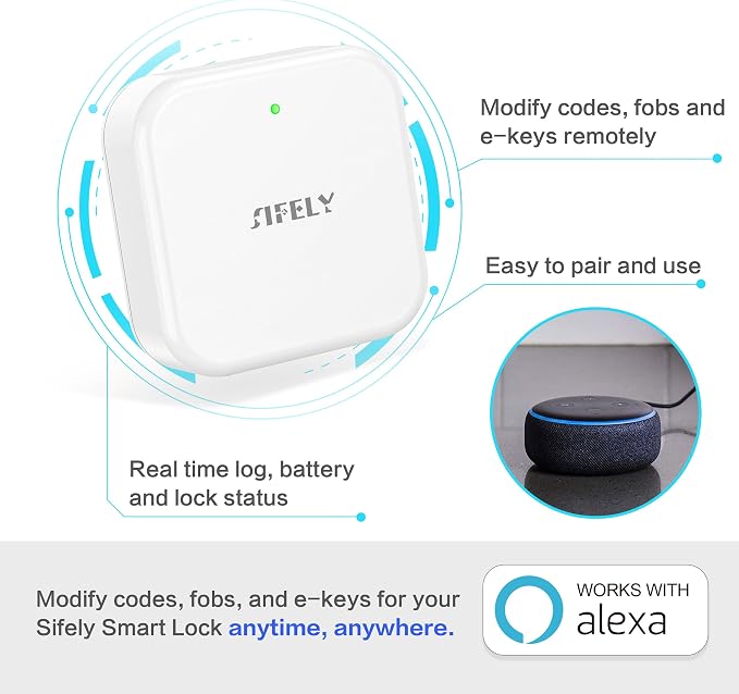 Sifely Smart Lock Wi-Fi Gateway - Image 2