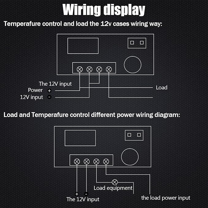Twidec/DC 12V Temperature Controller Programmable -50 to 110 ℃ Red/Blue LED - Image 5