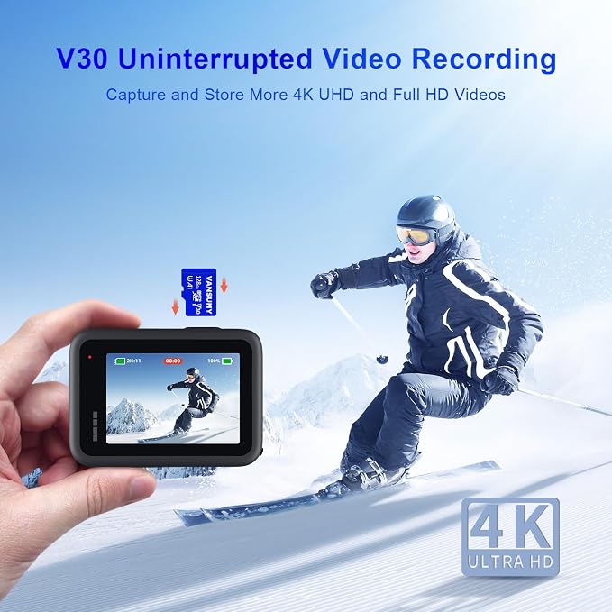 Vansuny Micro SD Card 128GB 5 Pack microSDXC Memory Cards - Image 4