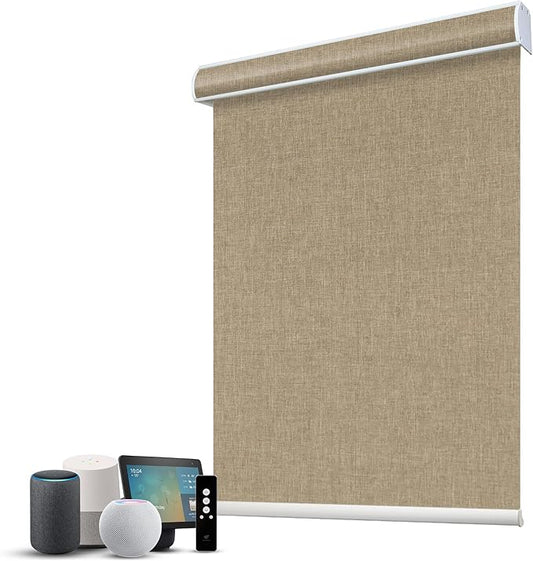 SmartWings Motorized Blinds Dual-Sided Cordless Smart Blackout Shades, Custom by SmartWings