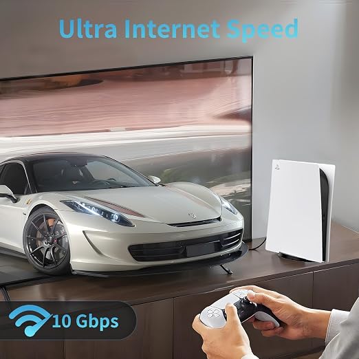 Cat 6 Ethernet Cable 35 ft, Indoor&Outdoor, High Speed 10Gbps 24AWG Pure Copper - Image 8