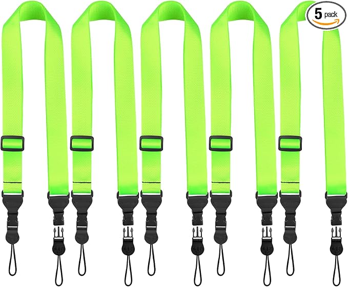 FIEIL 5 Pack Nylon iPad Strap, Adjustable Camera Neck Strap, Comfortable by FIEIL