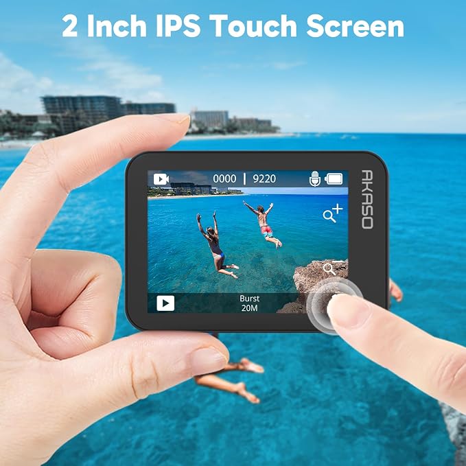 AKASO V50X Native 4K30fps WiFi Action Camera - Image 3