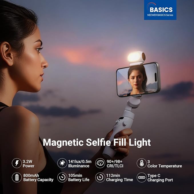 NEEWER Basics Magnetic Selfie Fill Light - Image 2