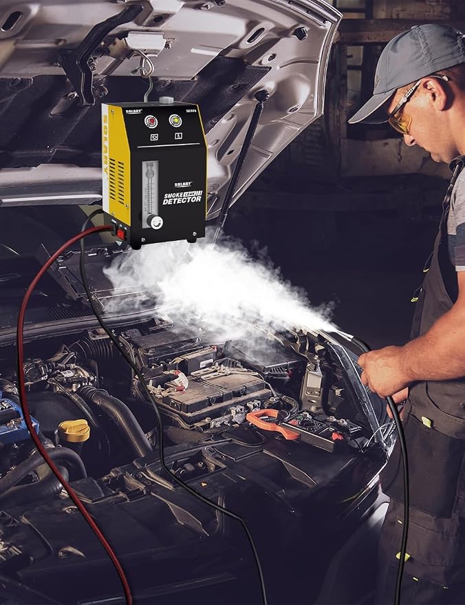 Automotive EVAP Smoke Machine Test - 12V DC Vacuum Smoke Leak Detector - Image 2