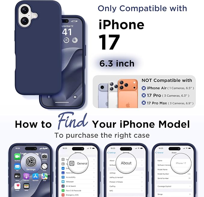 GolbinBox Magnetic for iPhone 17 Case, Compatible - Image 2