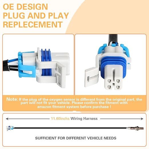 Nifeida 213-4229 Oxygen Sensor Downstream Heated O2 Sensor - Image 2