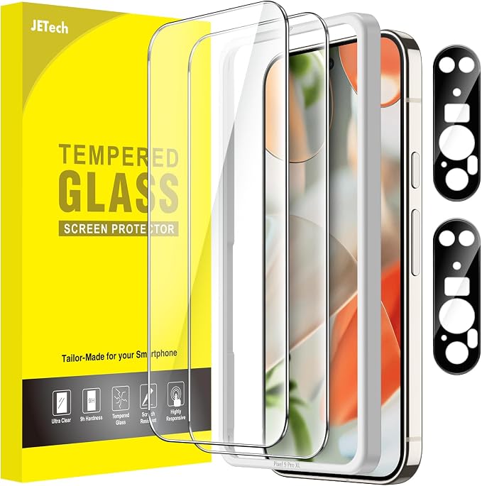 JETech Screen Protector for Google Pixel 9 Pro XL by JETech