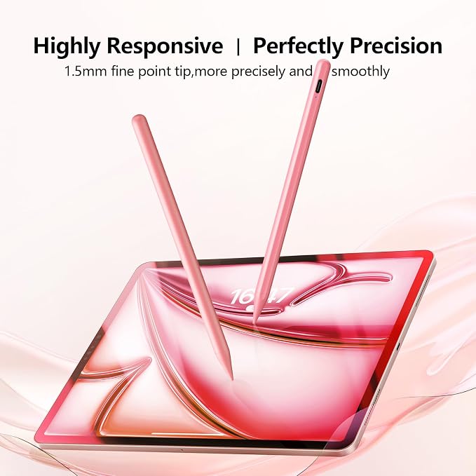 Stylus Pen for iPad 6th-11th Generation-2X Fast Charge Active Pencil Compatible - Image 2