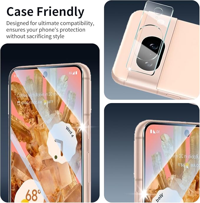3+3+1-Pack, Screen Protector and Camera Lens Protector - Image 7