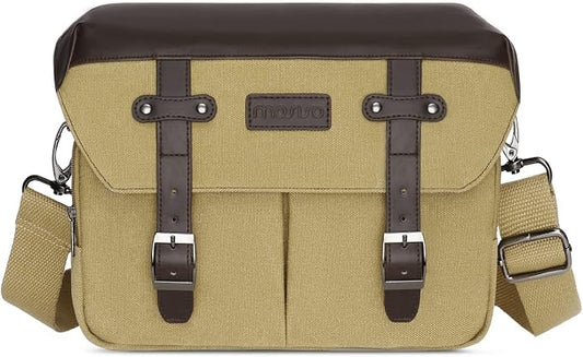 MOSISO Camera Case Crossbody Shoulder Messenger Bag, DSLR/SLR/Mirrorless by MOSISO