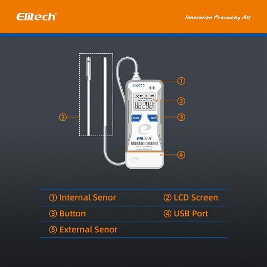 Elitech USB Digital Temperature Data Logger - Image 7