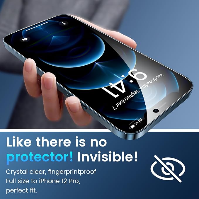 Fotbor for iPhone 12 Pro Screen Protector - Image 5