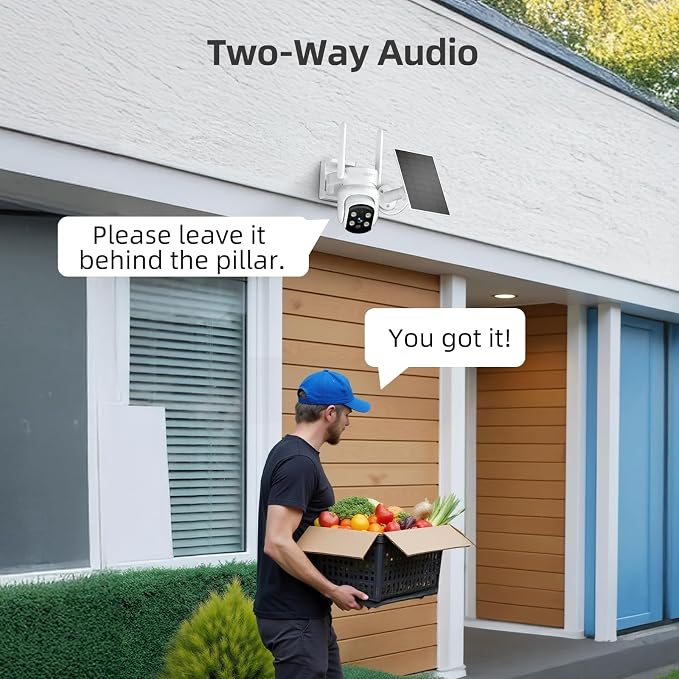 4MP Solar Security Camera, WiFi Camera - Image 7
