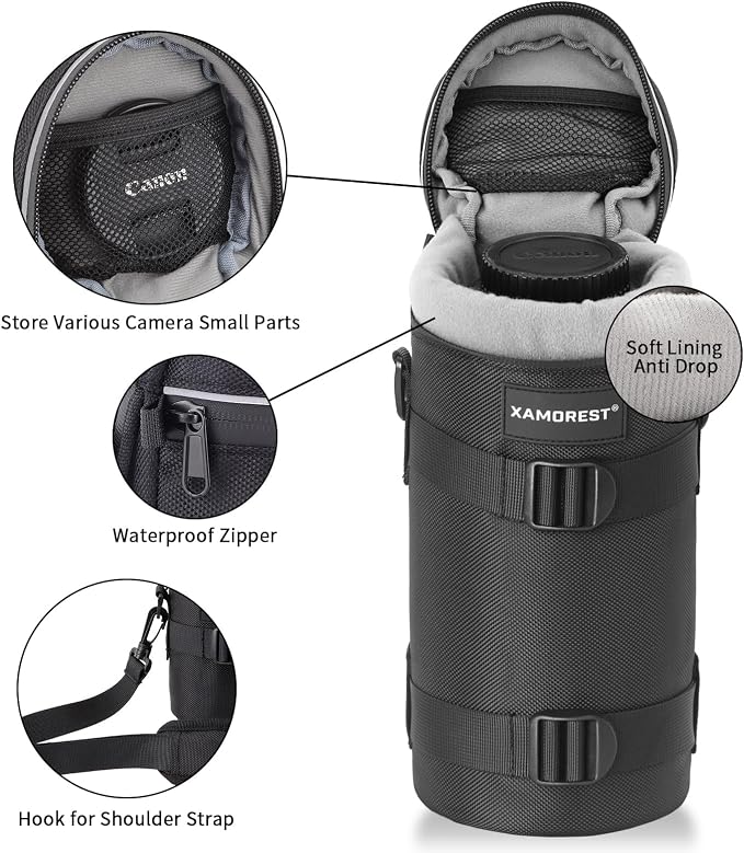 Camera Lens Case Lens Bag Compatible) - Image 4