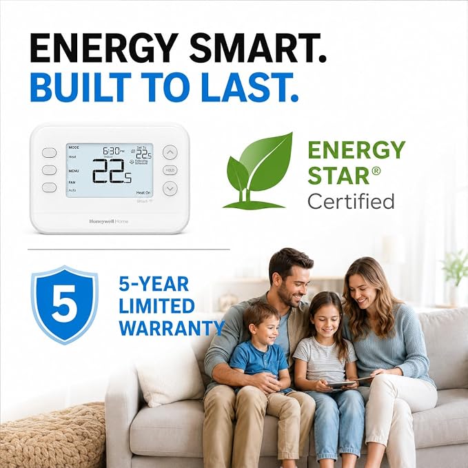 Honeywell Home FocusPRO S200 Smart WiFi Thermostat TH2110WF4008/U, 1 Heat/1 Cool - Image 6