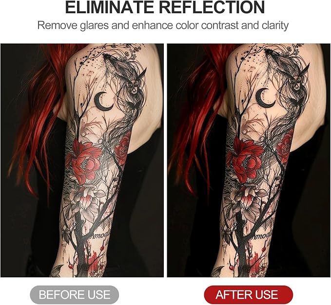 Tattoo Light Kit with 120LED and CPL Filter Lens, Polarized Light - Image 2