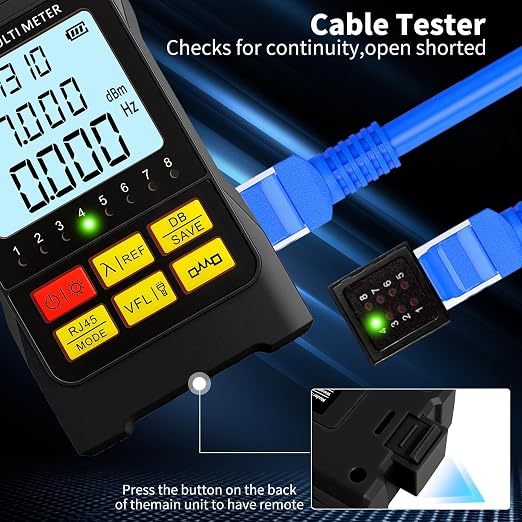 Portable 5-in-1 Fiber Optic Cable Tester - Image 6