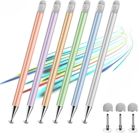 Stylus, Stylus Pen for Touchscreen, 2-in-1 Tip for Nintendo Switch | Disc & by ZhaoCaiJinBao