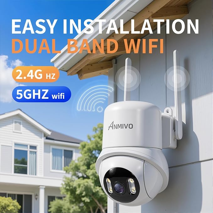 Security Camera Indoor, 5GHz/2.4GHz WiFi Camera - Image 2