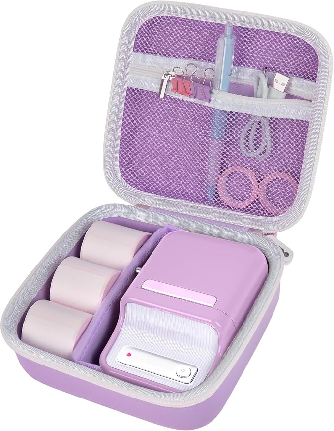 ALKOO Case Compatible with NIIMBOT B21 / B1 Label Maker Wireless Thermal Label by ALKOO