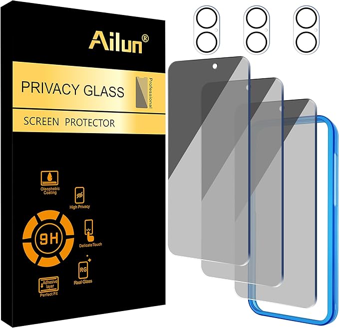Ailun 3Pack Privacy Screen Protector by Ailun