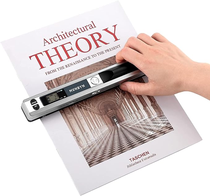 MUNBYN Portable Scanner, 900 DPI Photo Scanner by MUNBYN