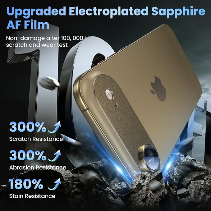 Uyiton Compatible with iPhone Air Camera Lens Protector - Image 6
