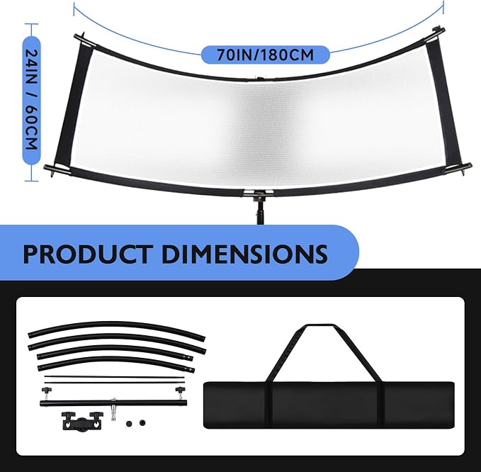 Clamshell Light Reflector/Diffuser - Image 2