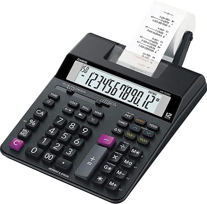 Casio HR-200RC – Desktop Printing Calculator by Casio