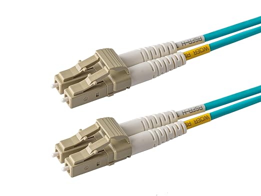SpeedyFiberTX 1-Pack 1 Foot Multimode 10G OM3 50/125 Fiber Optic Patch Cable by SpeedyFiberTX